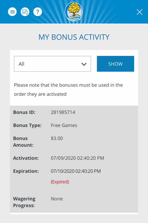 Bonus activity