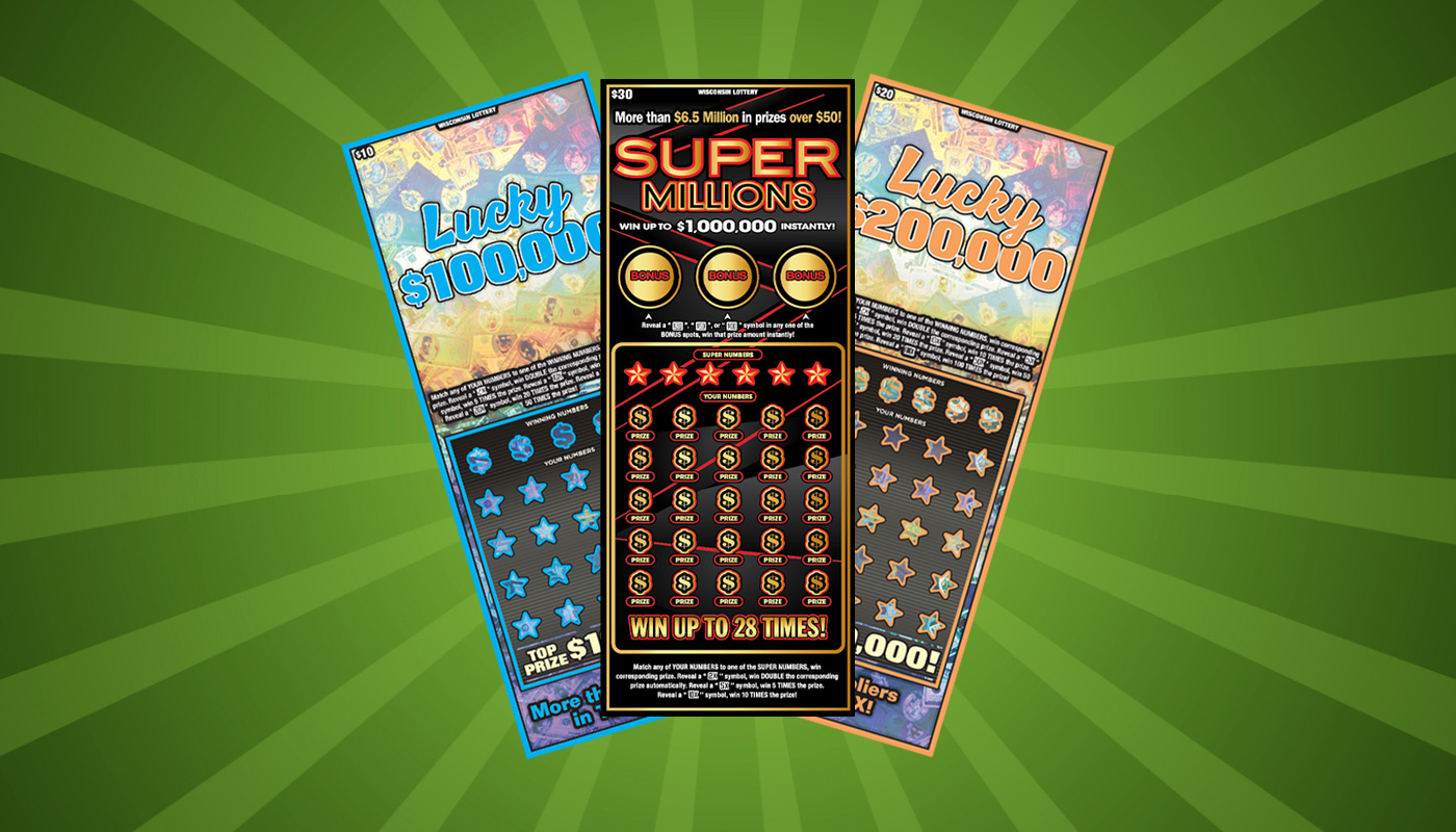 Wisconsin Lottery introduces three new scratchers for New Ticket Tuesday