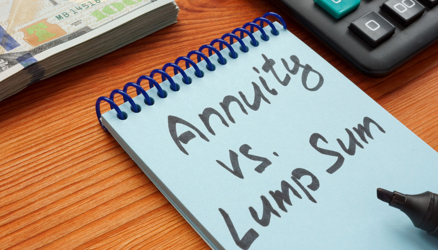 Annuity vs. lump sum payout: Which is better?