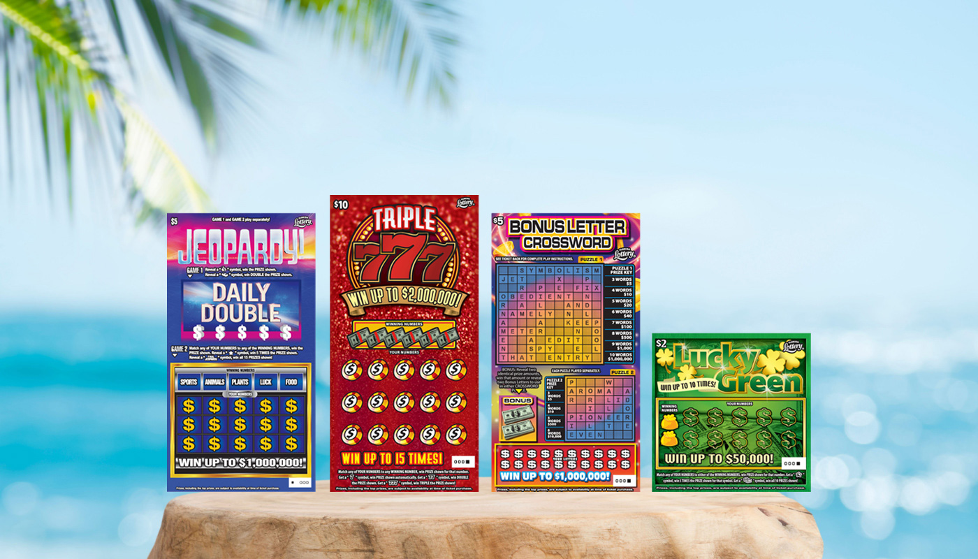 Florida Lottery launches four new instant-win games