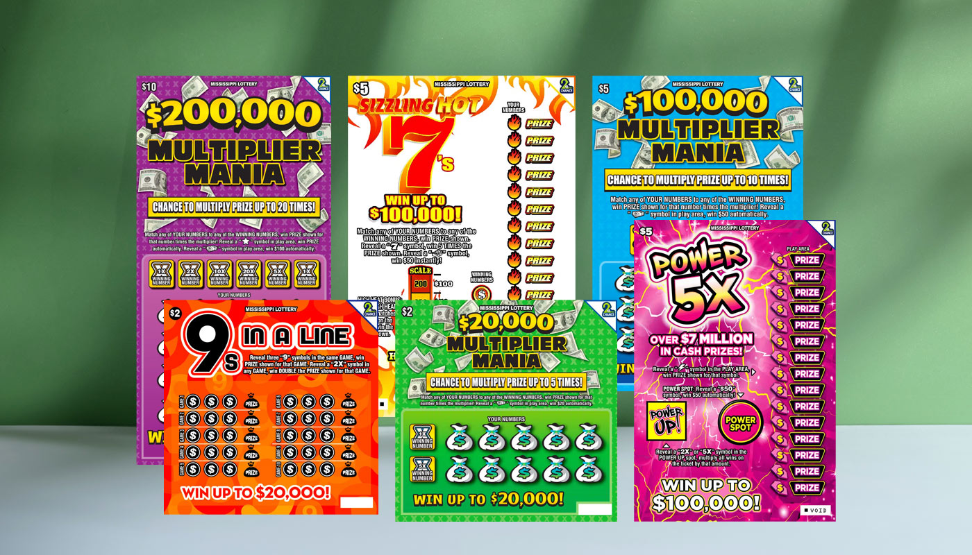 Mississippi Lottery announces official end-date for six scratch-off games