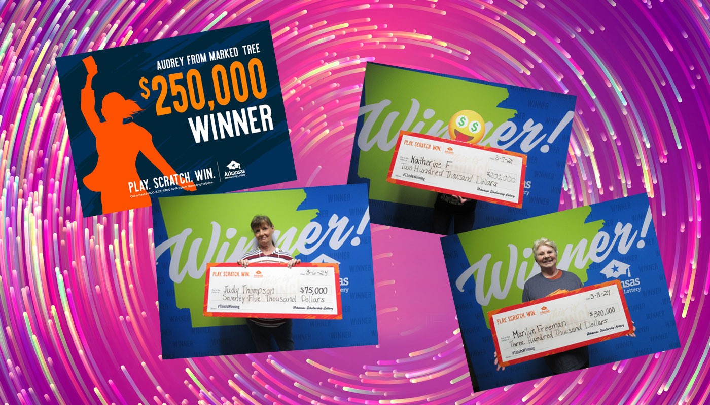 March magic: Big lottery wins to kick off new month for Arkansans