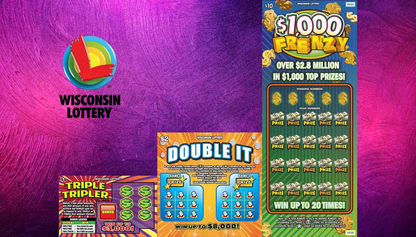Wisconsin Lottery announces three new instant games available this week