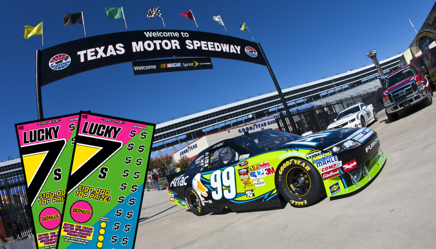 Texas Lottery announces new scratch ticket and partnership with Texas Motor Speedway