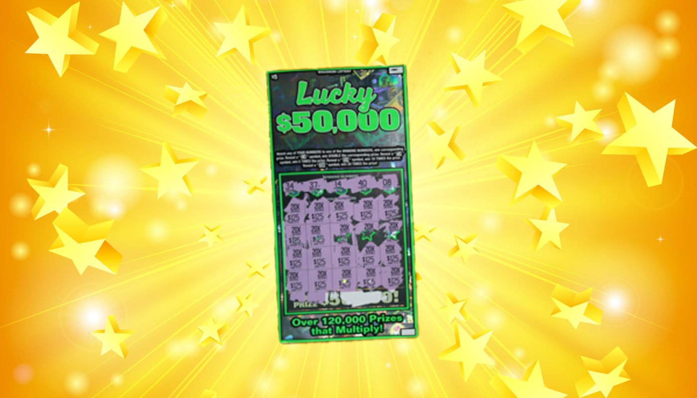 Lucky Wisconsin Lottery player hits top prize in Lucky $50,000