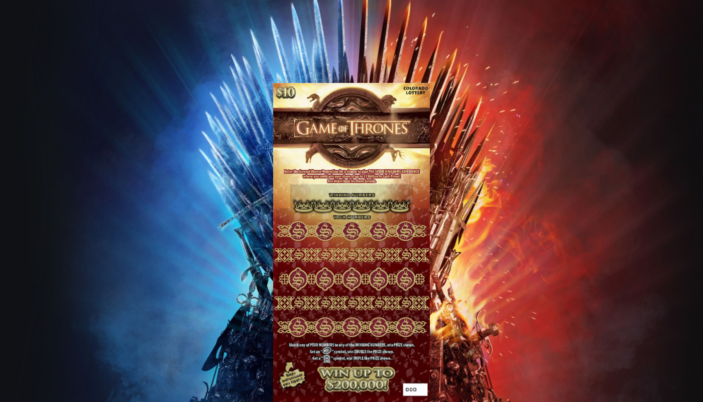 Colorado Lottery launches Game of Thrones scratch-off