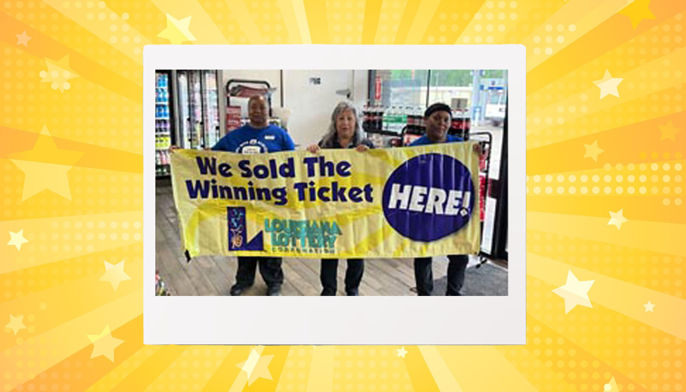 $825,000 Louisiana Lottery loot claimed!
