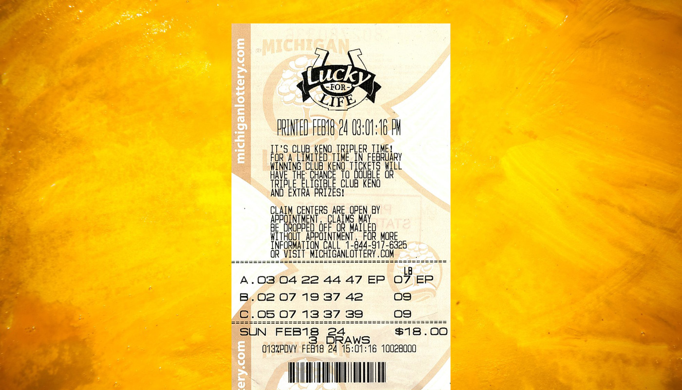 Michigan player wins $25,000 playing Lucky for Life