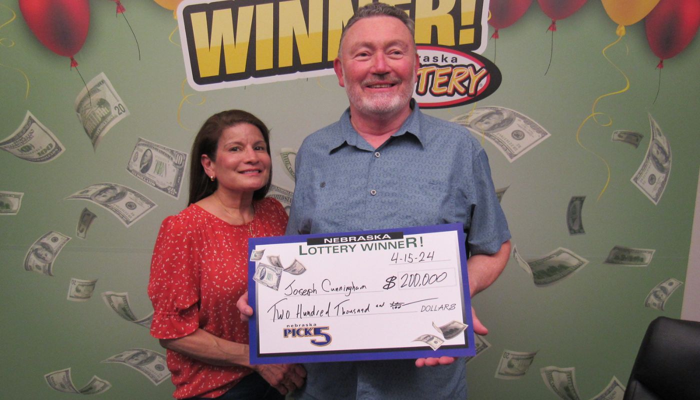 Nebraska man shocked after finding out he won $200,000 playing Pick 5