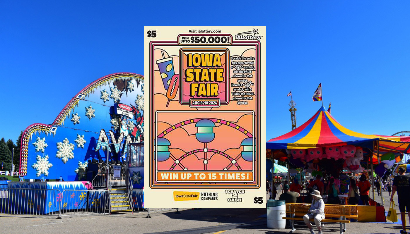 Iowa Lottery and Iowa State Fair celebrate partnership with new game