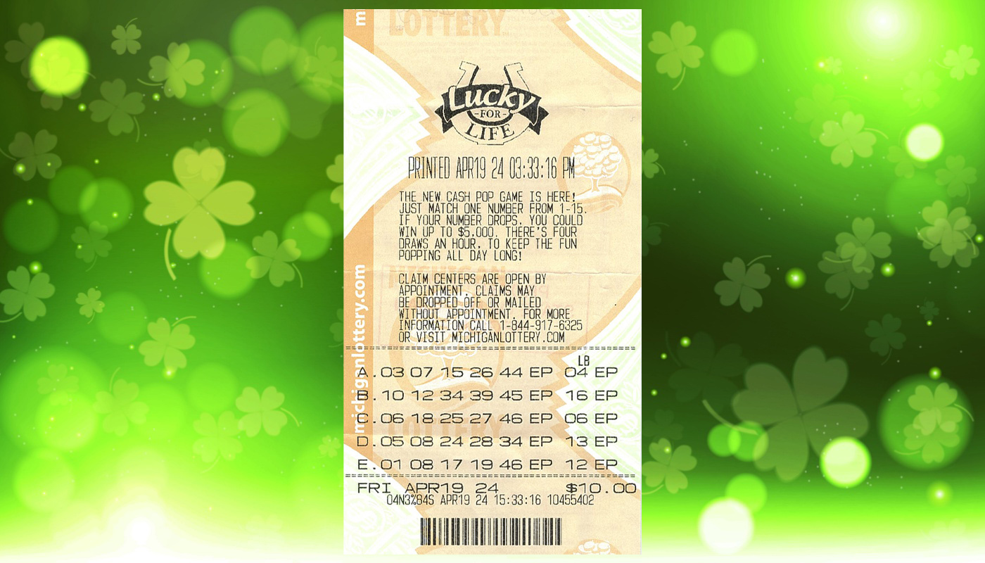 AM surprise: Michigan man wins Lucky for Life