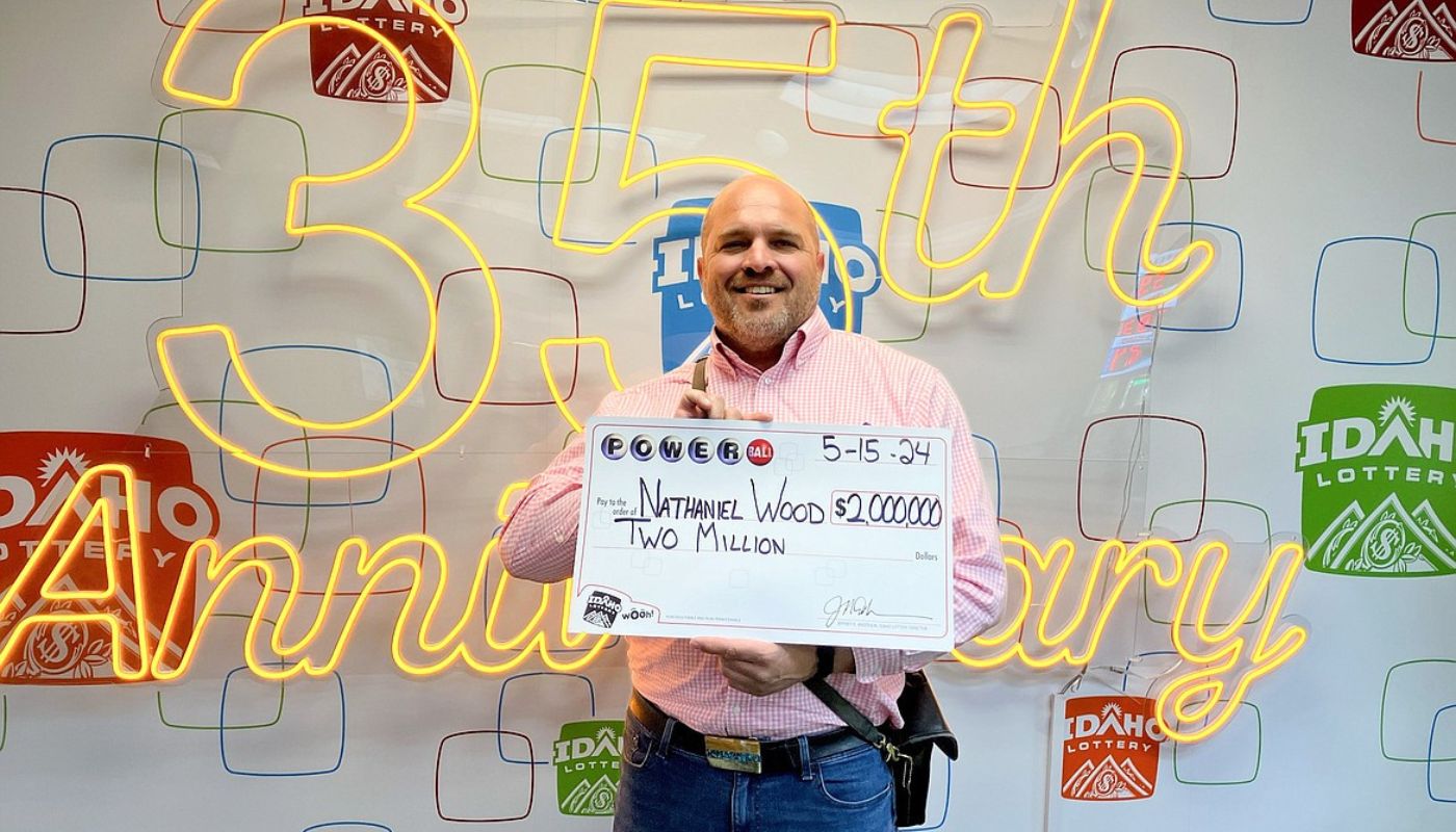 Idaho farmer's lucky gas station stop leads to $2 million Powerball win