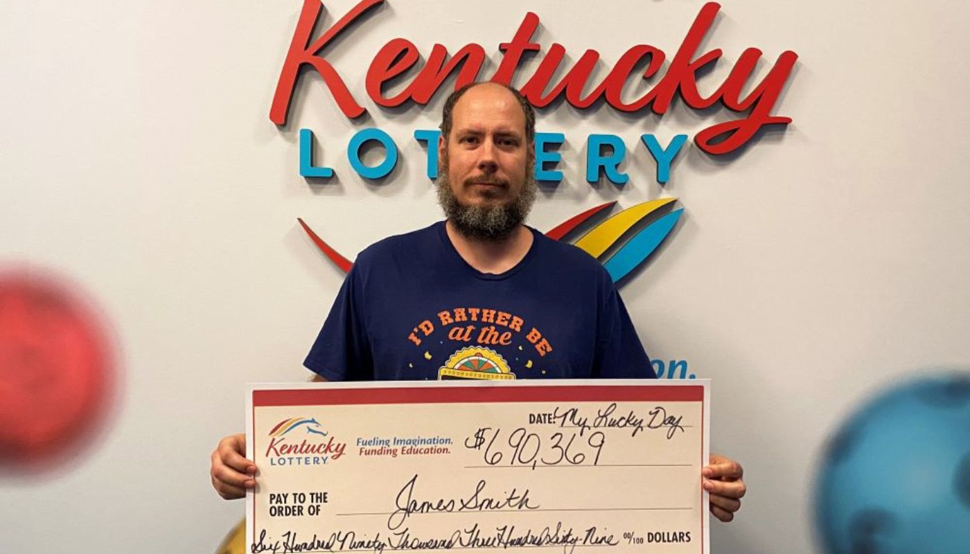 Kentucky man had to reread the email notifying him of his $690,369 win!