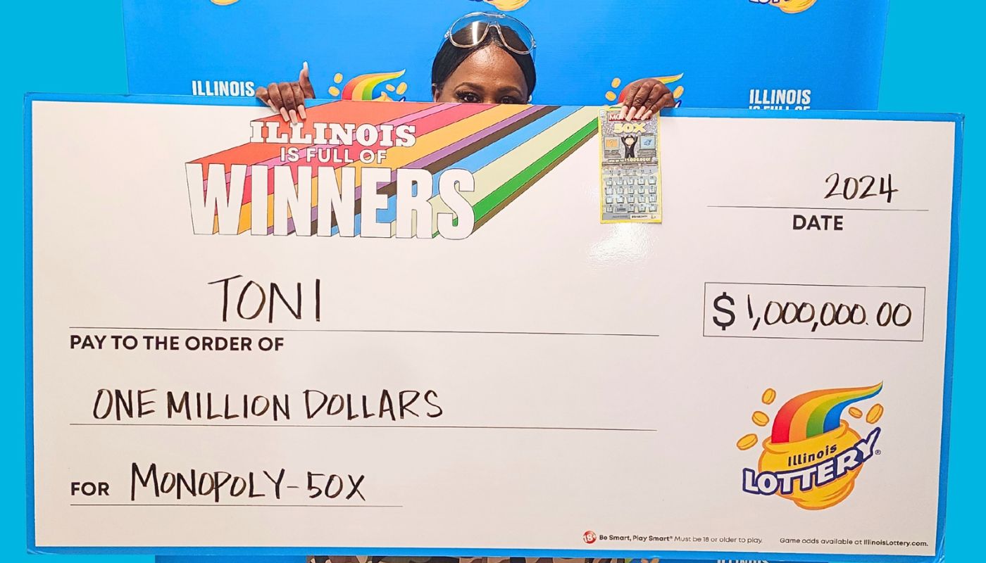 $1 million scratch-off win in Illinois inspires 'blessed' mission to help others