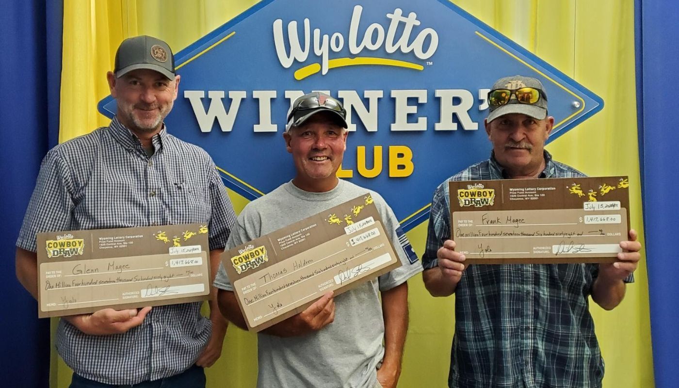 The 'machine began to sing' for $1.42 million Cowboy Draw jackpot-winning friends