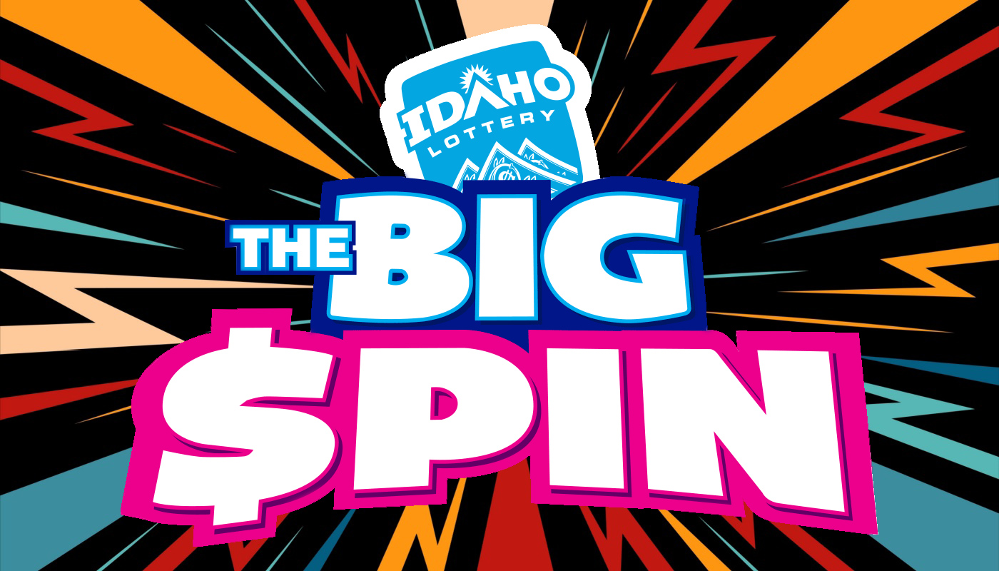 The Idaho Lottery Big Spin logo.