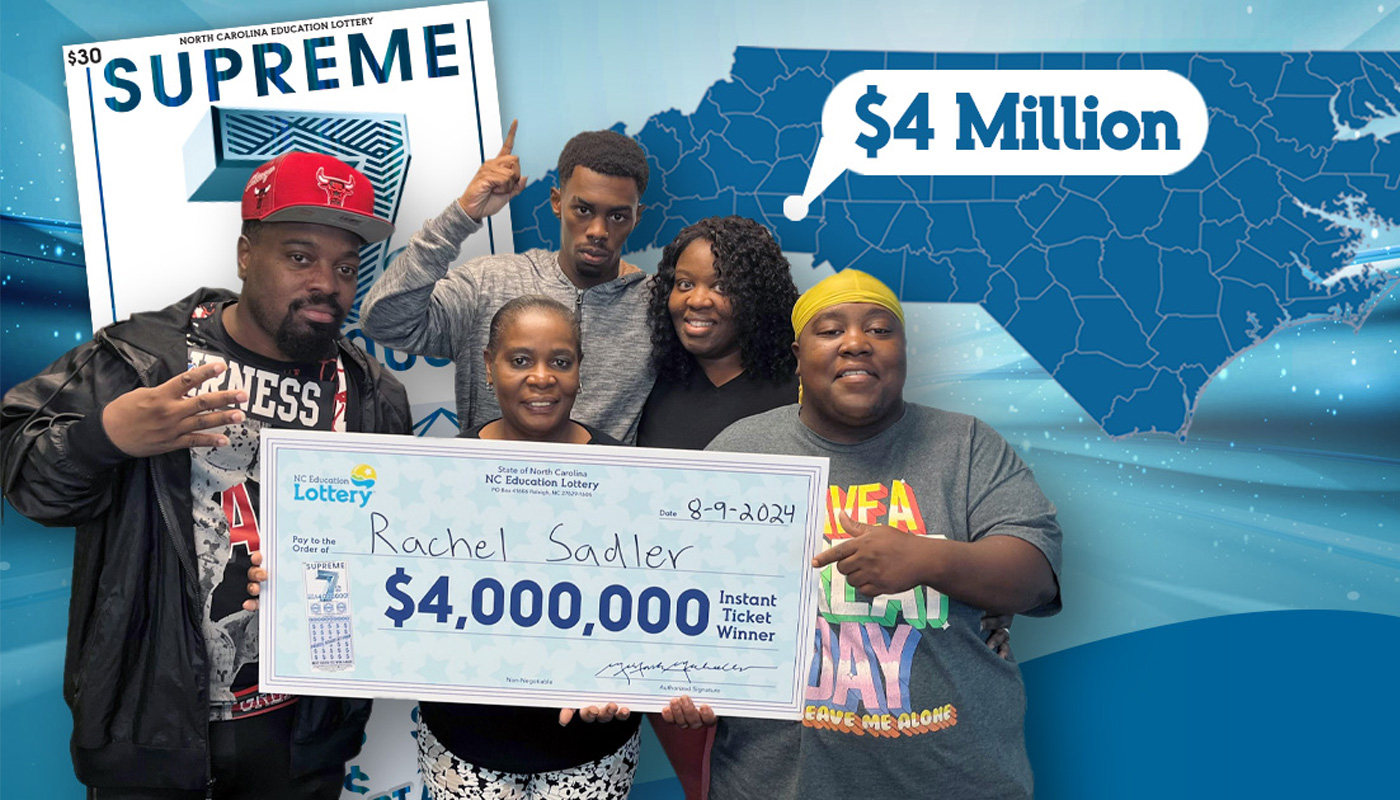 Woman wins $4 million in lottery, eyes bright future for grandkids