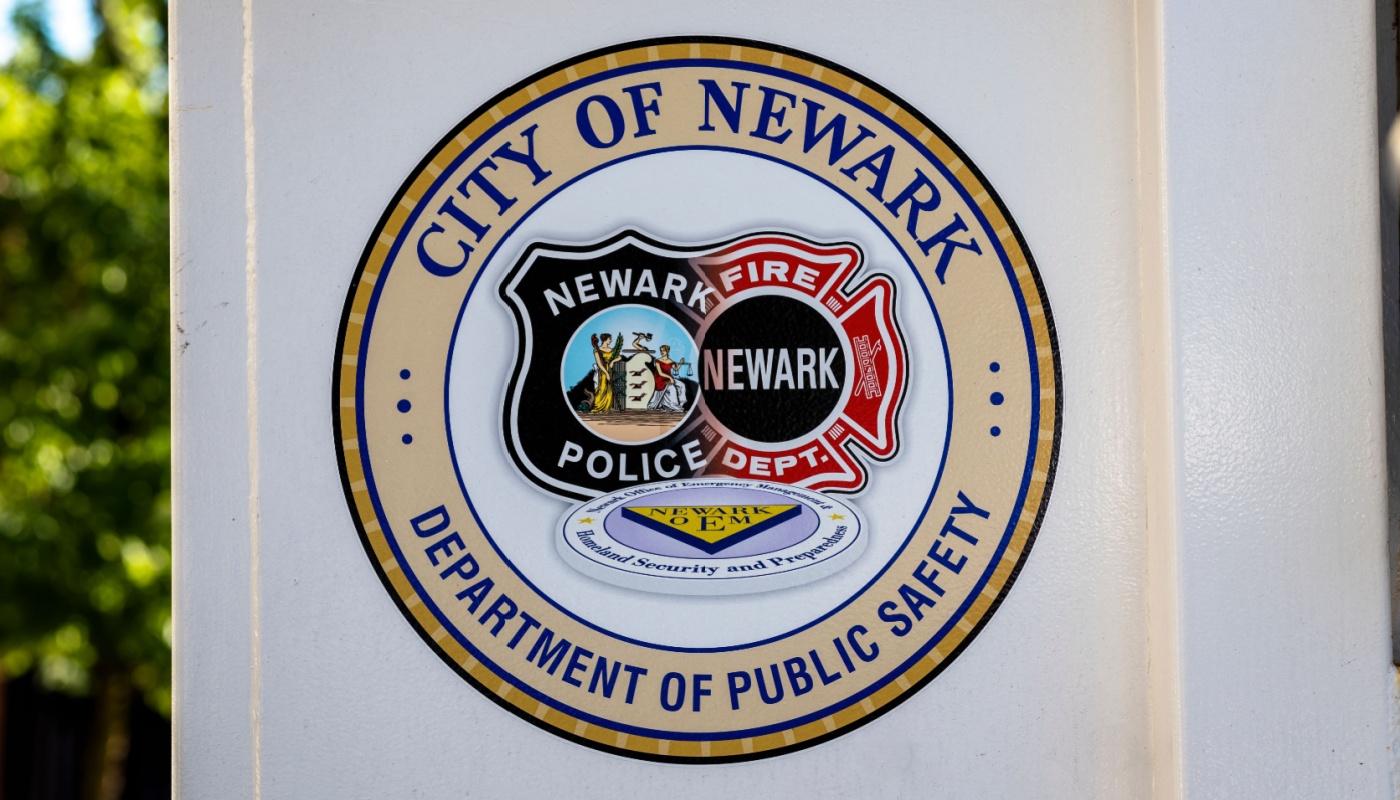 The City of Newark Department of Public Safety logo.