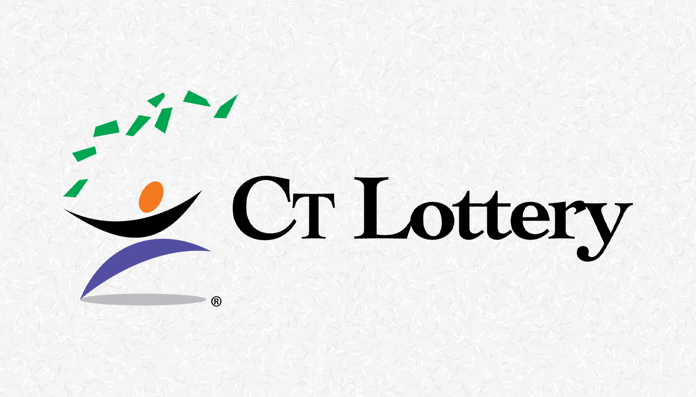 The Connecticut Lottery Logo on a white background.