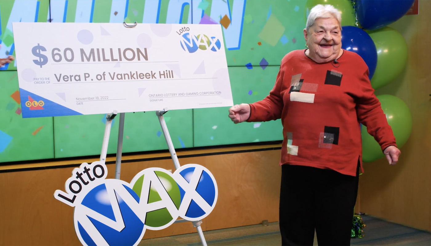 Vera Page, winner of a $60 million jackpot at age 80.