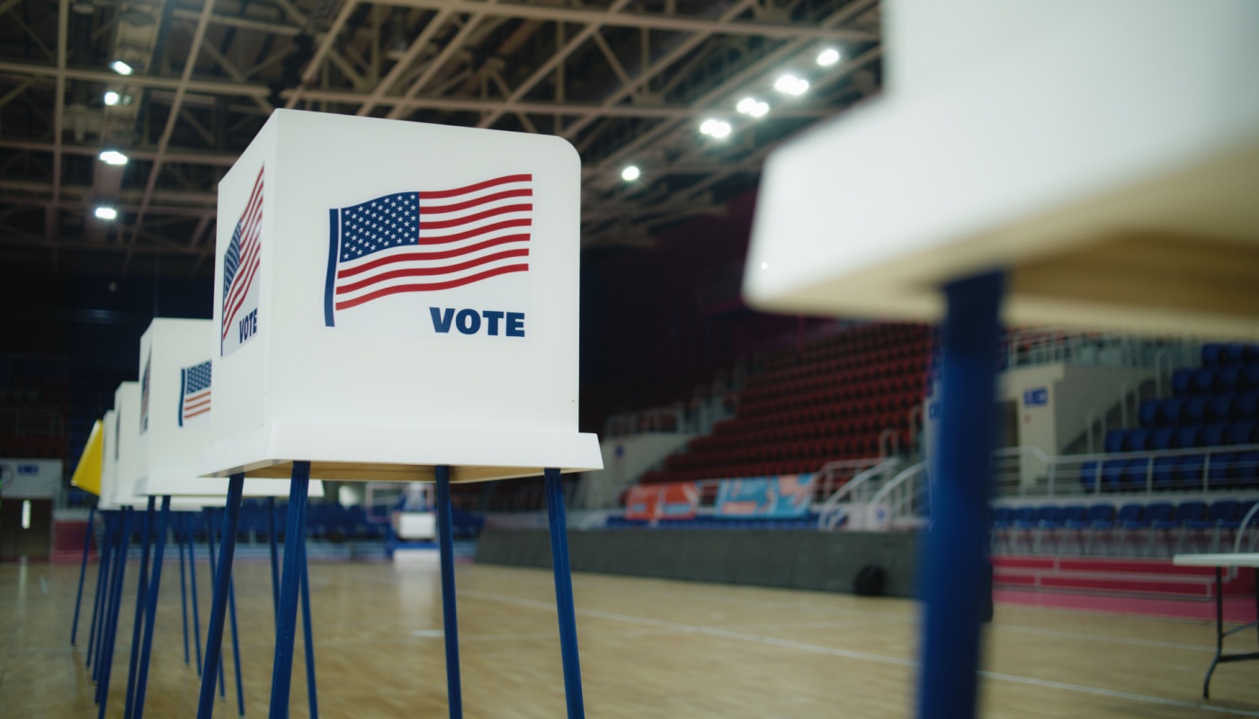 US National Election voting stations.