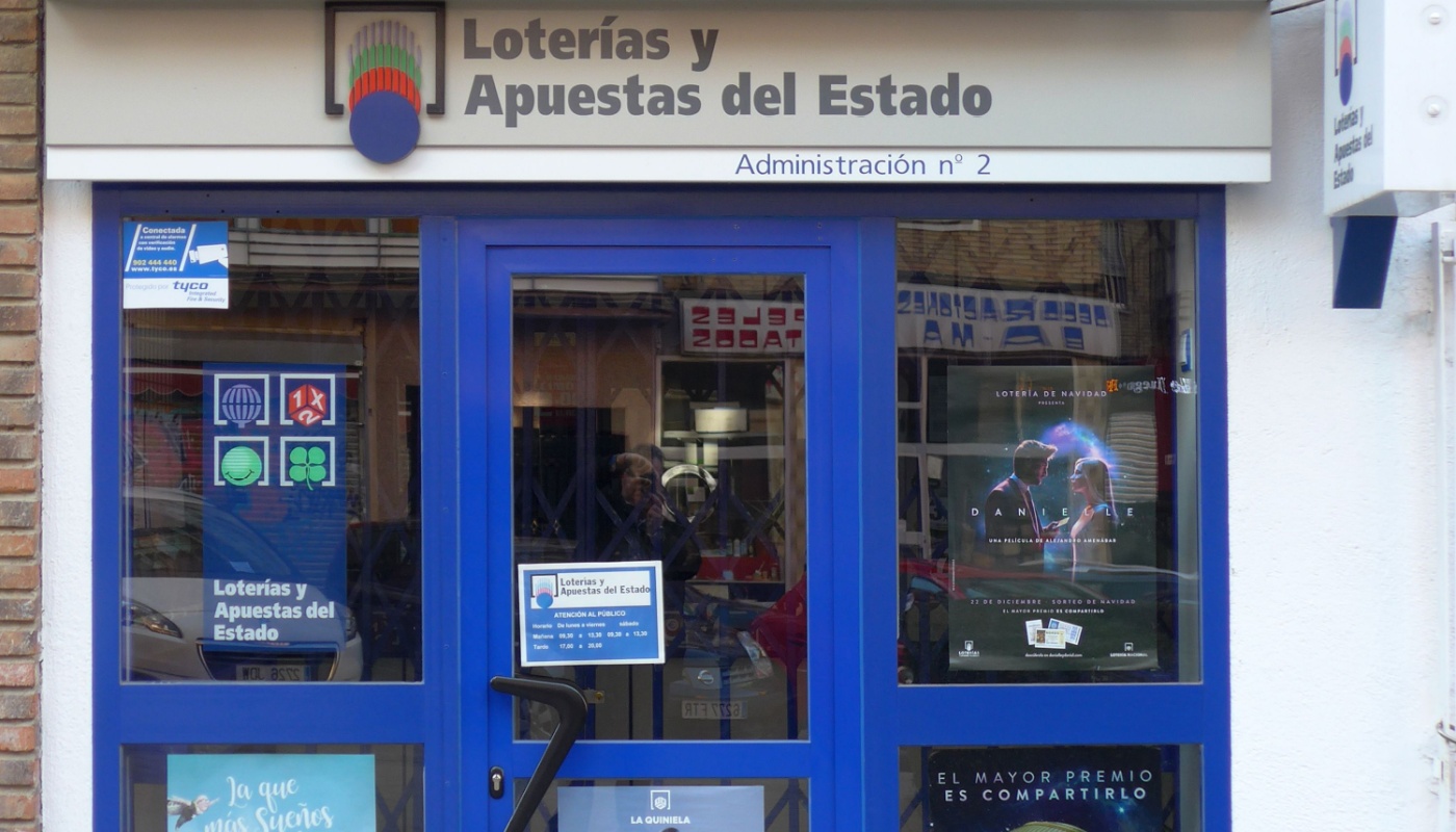 A Loterias y Apuestas del Estado retailer in Spain.