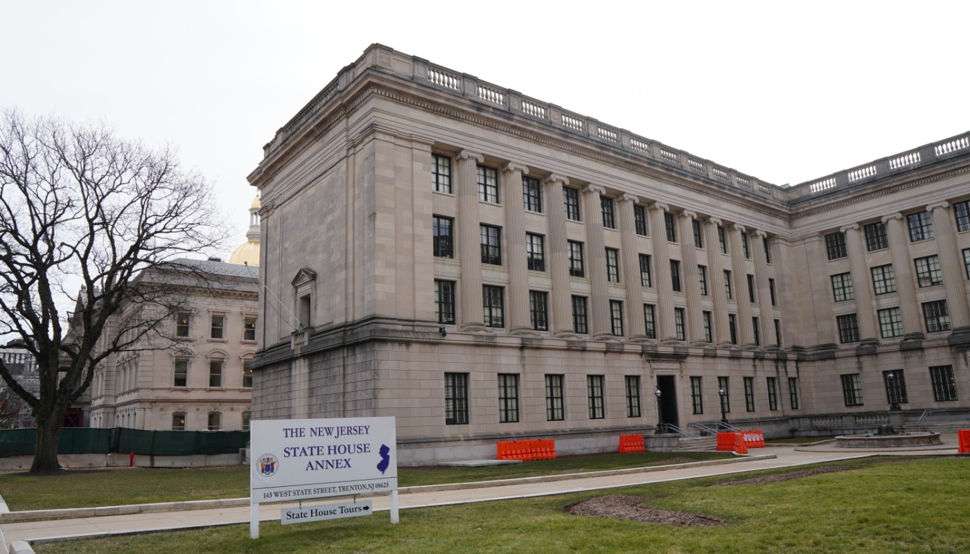 The New Jersey State House Annex, where the Assembly committees perform their legislative functions.