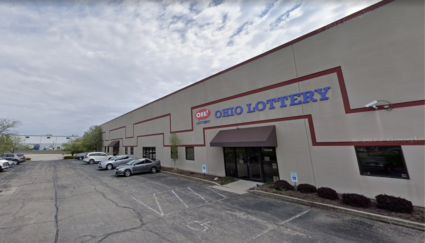 The Ohio Lottery regional office in Cincinnati, OH.