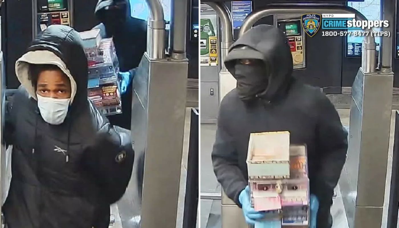 A picture of the suspects related to the nearly $7,000 lottery ticket crime spree in New York City.