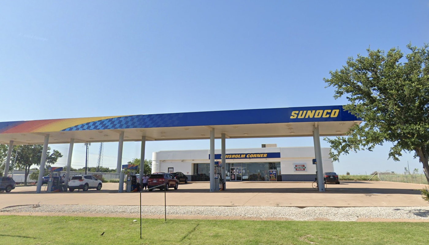 The Chisholm Corner Sunoco on Central Freeway in Wichita Falls.