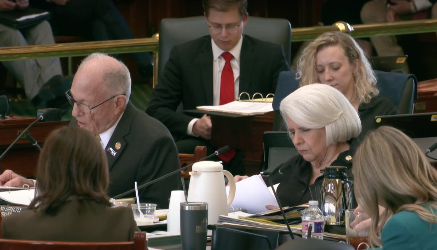 The Texas Senate State Affairs Committee Hearing on February 24, 2025, where Senate Bill 28 was discussed.