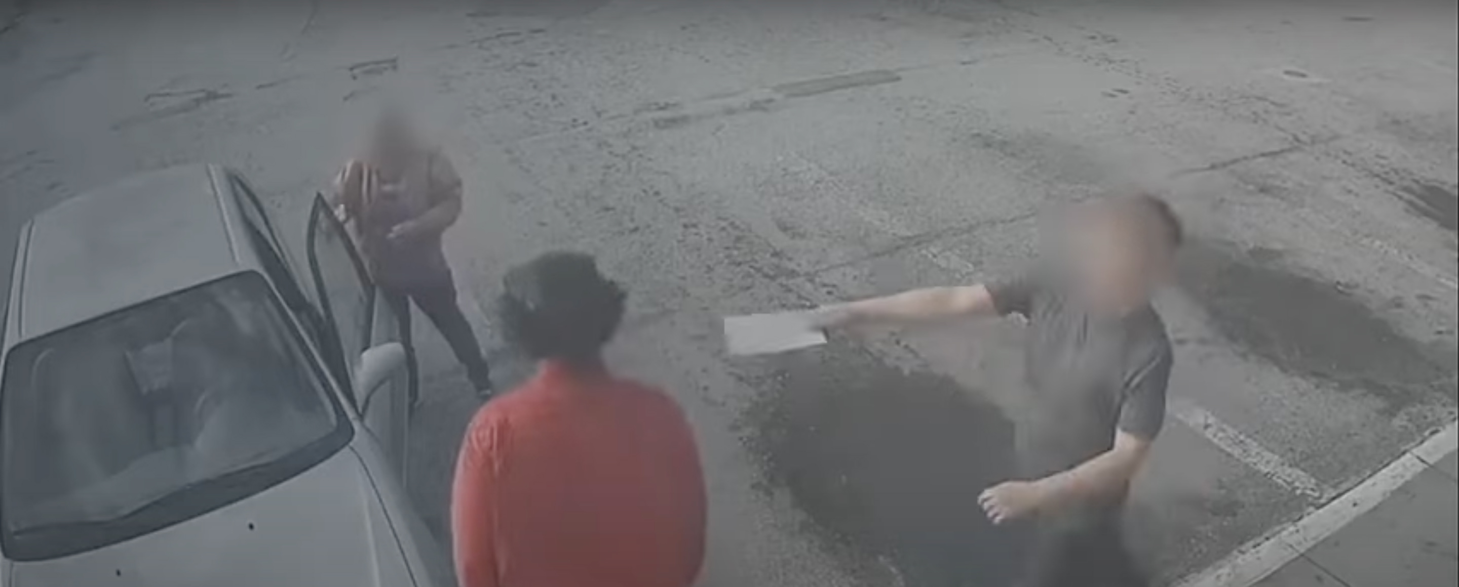 A still capture from the security footage outside of Buddy's Food and Lotto, an Orlando liquor store, where Ruth Monroe got assaulted after cashing in a $200 winning lottery ticket.