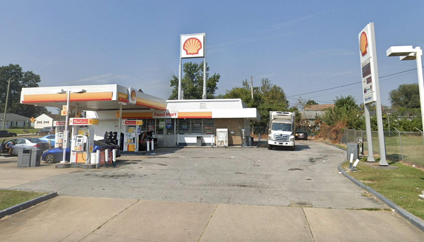 New Castle Shell at 3001 New Castle Ave.