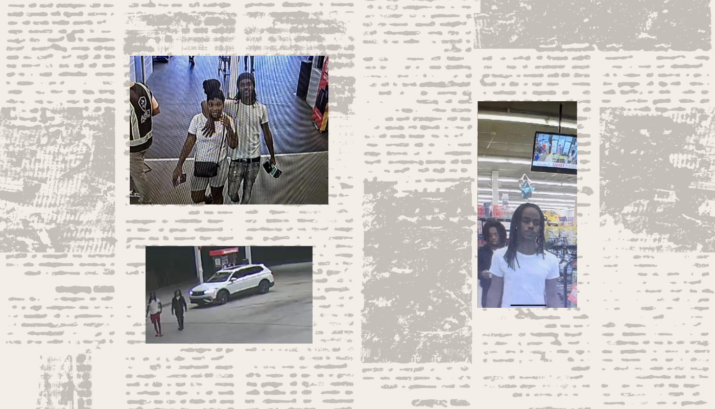 Captures from security cameras that show the suspects of the series of coordinated thefts that took place across Eastern North Carolina, in June, 2025.