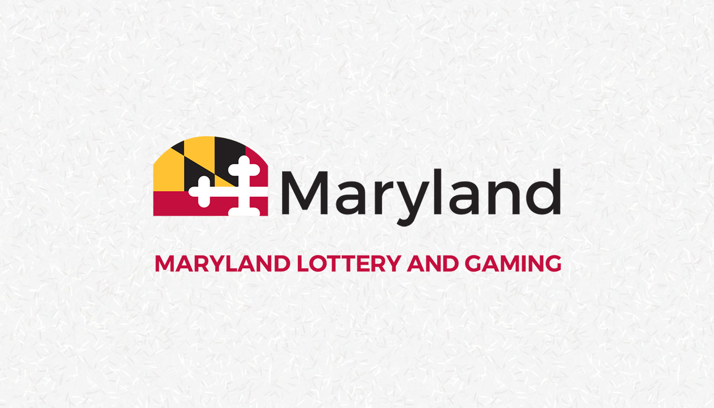 The Maryland Lottery and Gaming Control Agency over a white background.