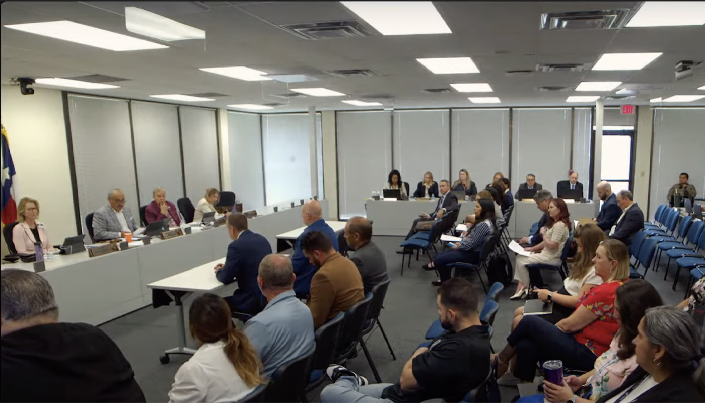 The Texas Commission of Licensing and Regulation, during a July 8, 2025, meeting.