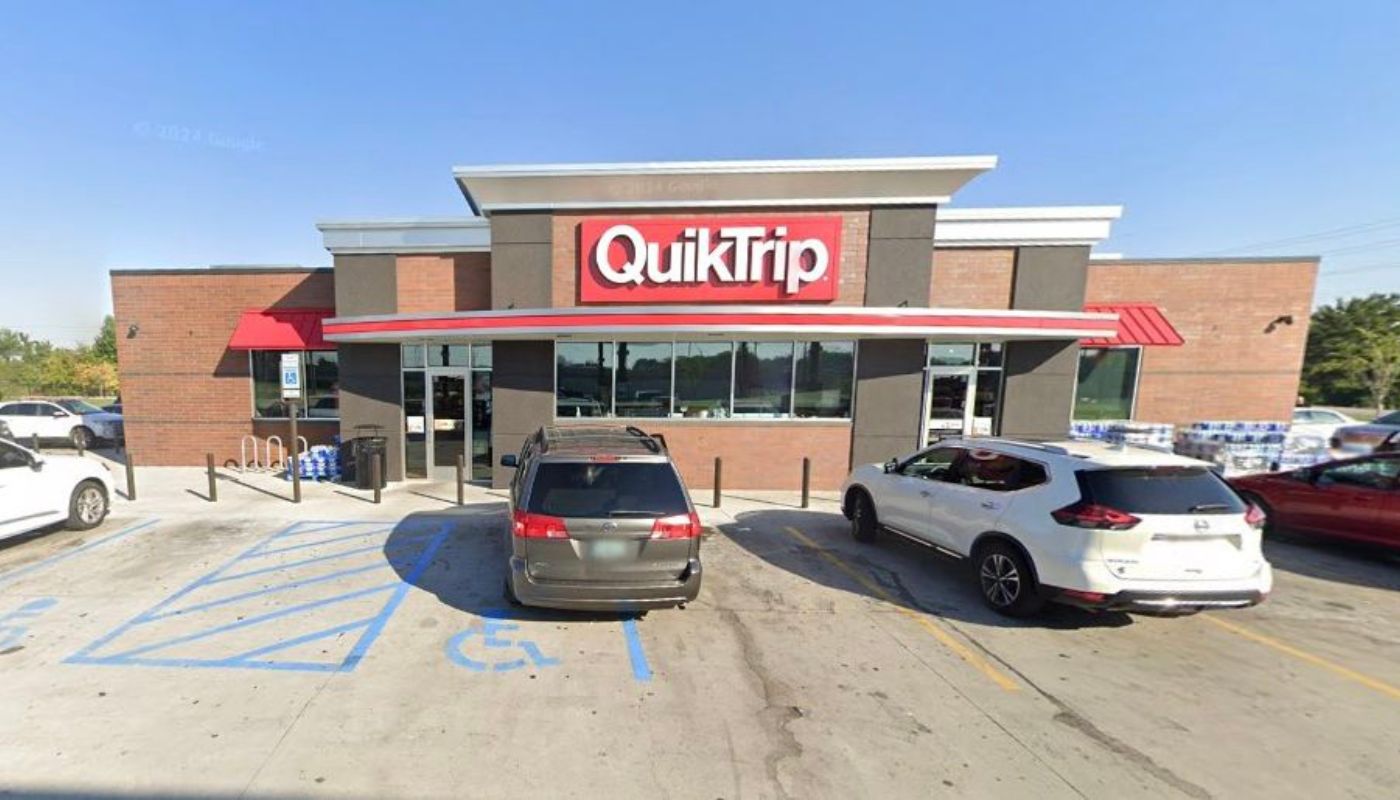QuikTrip, located at 12100 Lusher Road in St. Louis, Missouri.