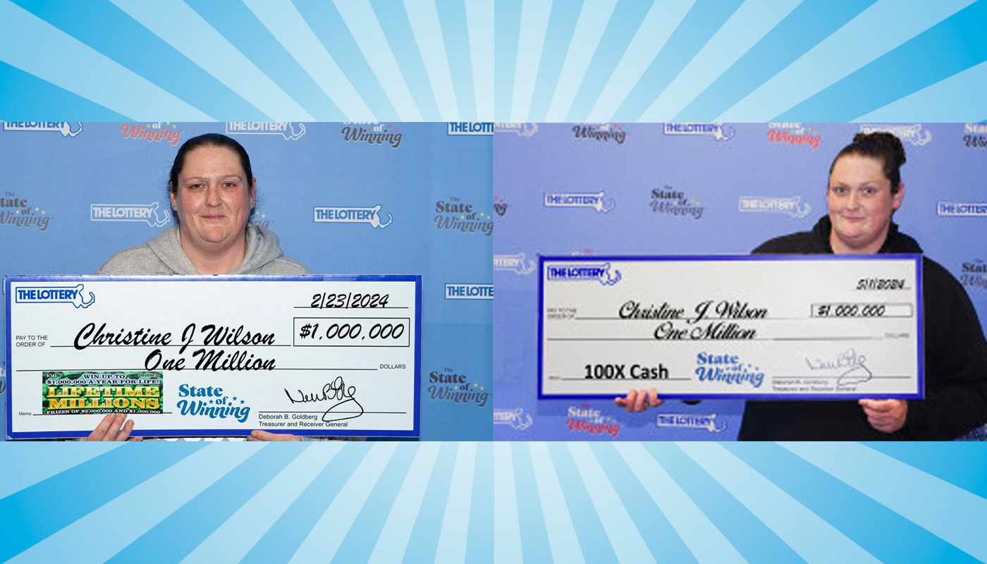 Two-time Massachusetts Lottery winner Christine Wilson.