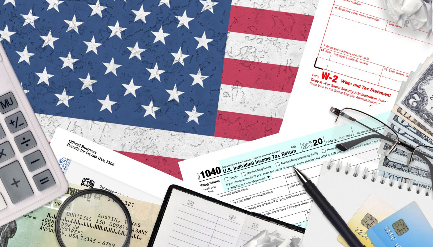 A table with various tax related forms and items.