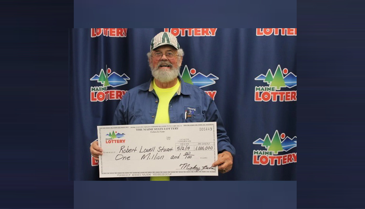 Bobby Stuart, $1 million dollar lottery winner from Maine.