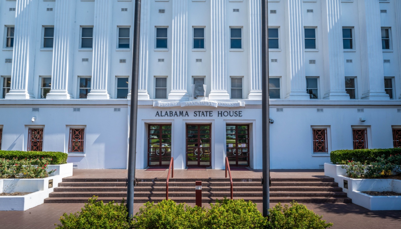 The Alabama State House in Montgomery.