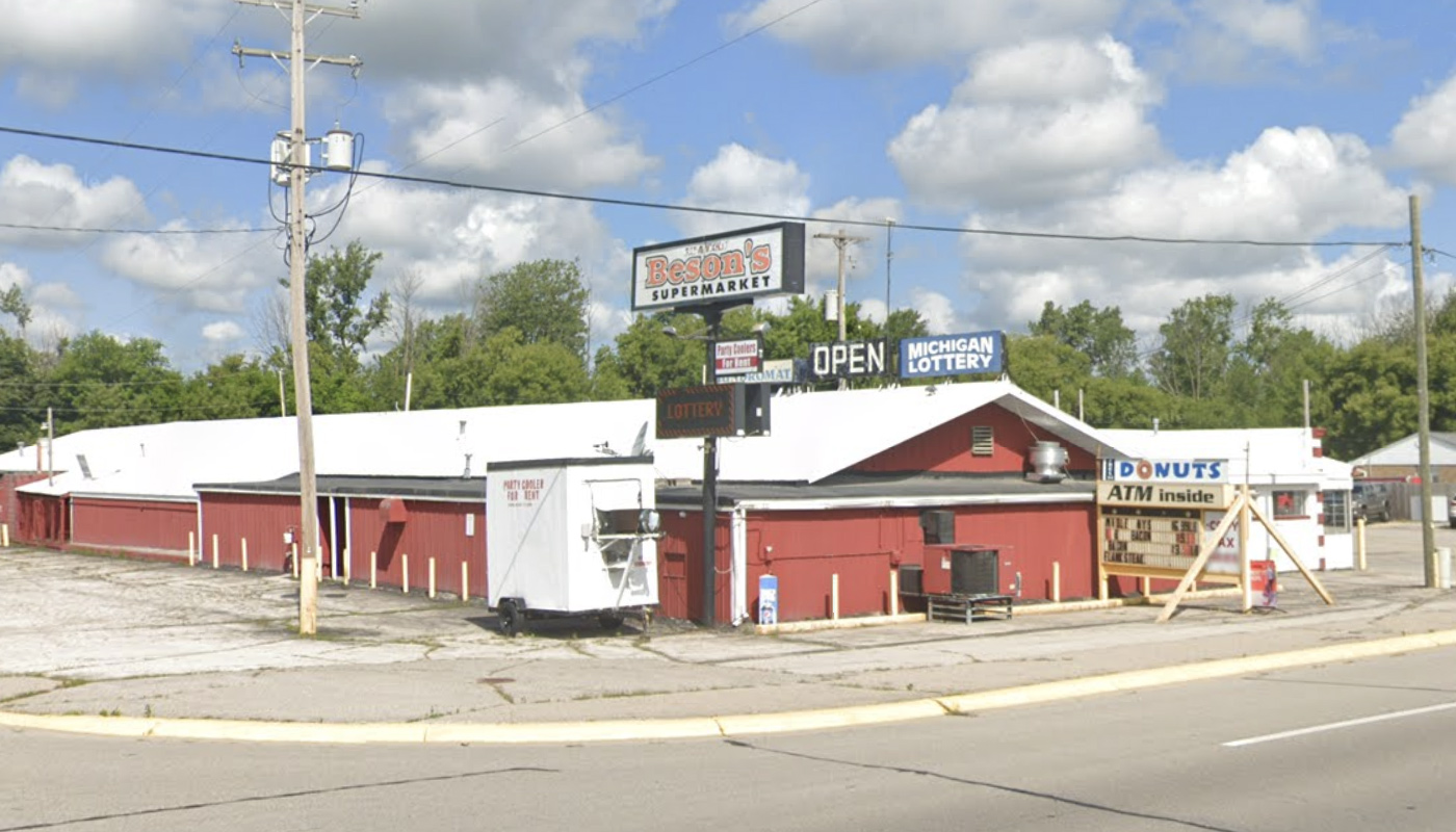 Beson's Supermarket in Kawkawlin, Michigan.
