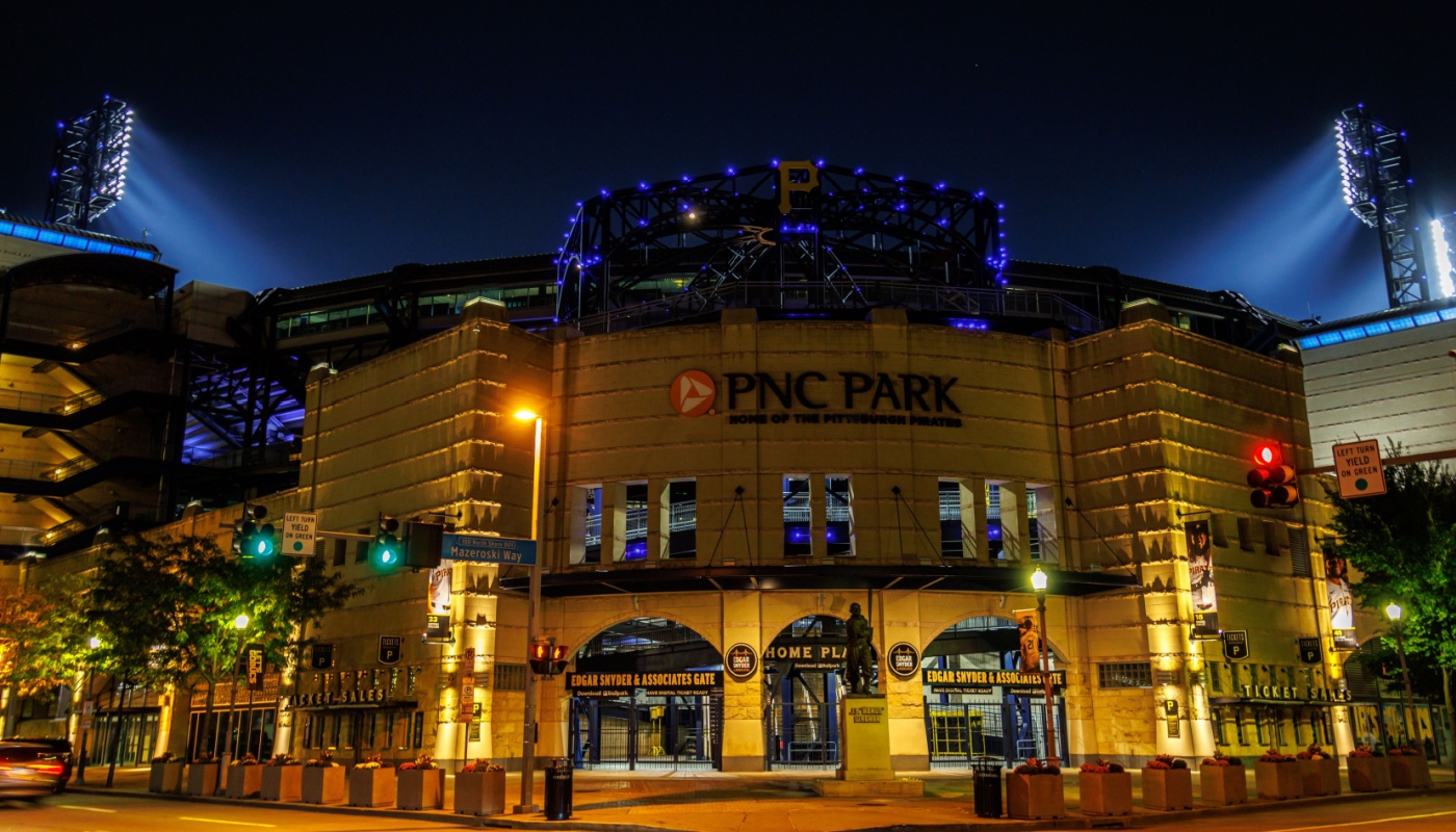 PNC Park in Pittsburgh, Pennsylvania.