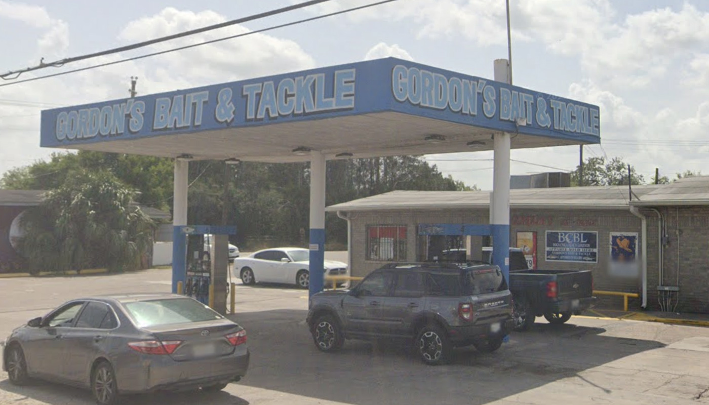 Gordon's Bait & Tackle in Brownsville, Texas.