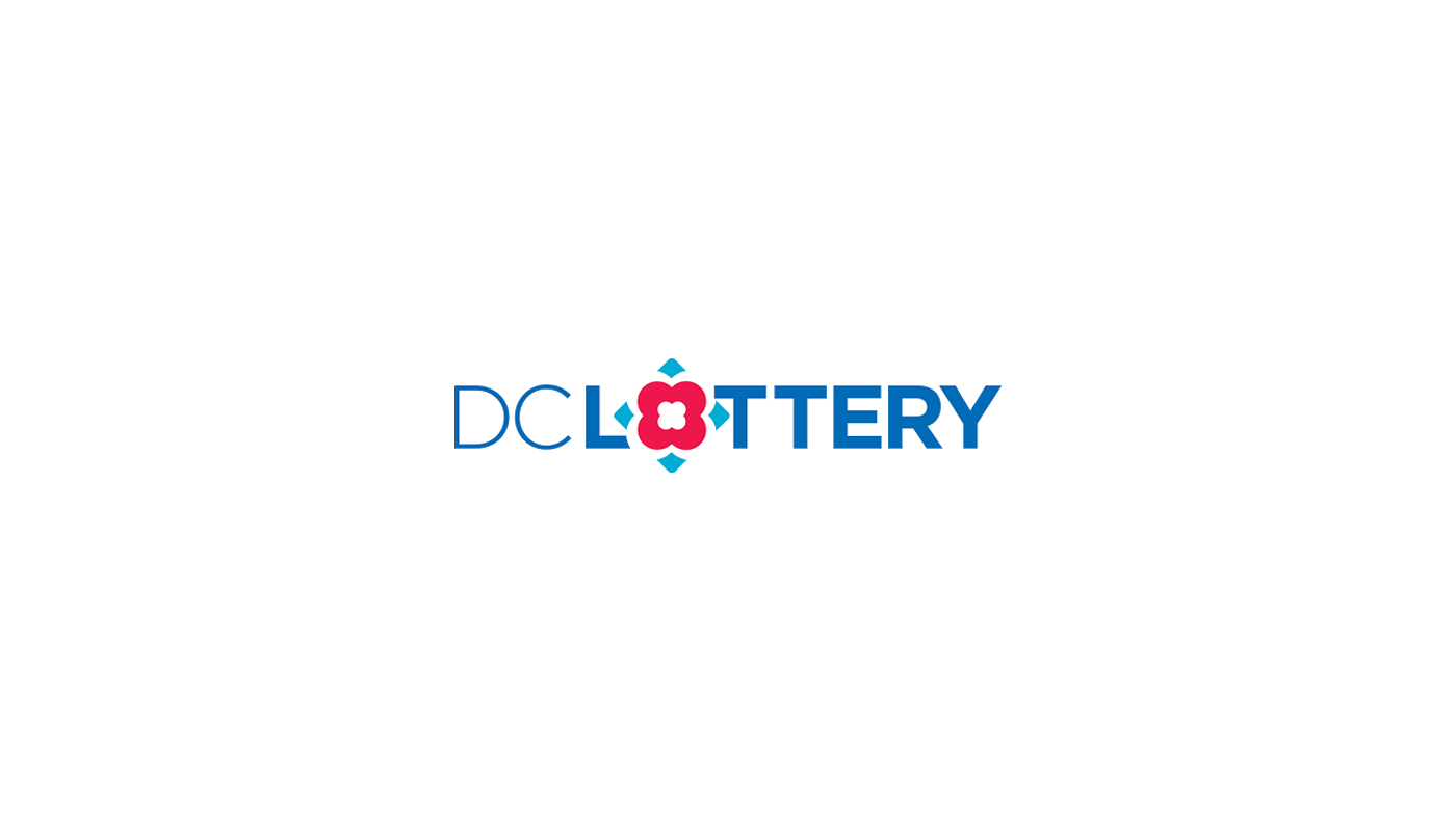 The DC Lottery logo over a white background.