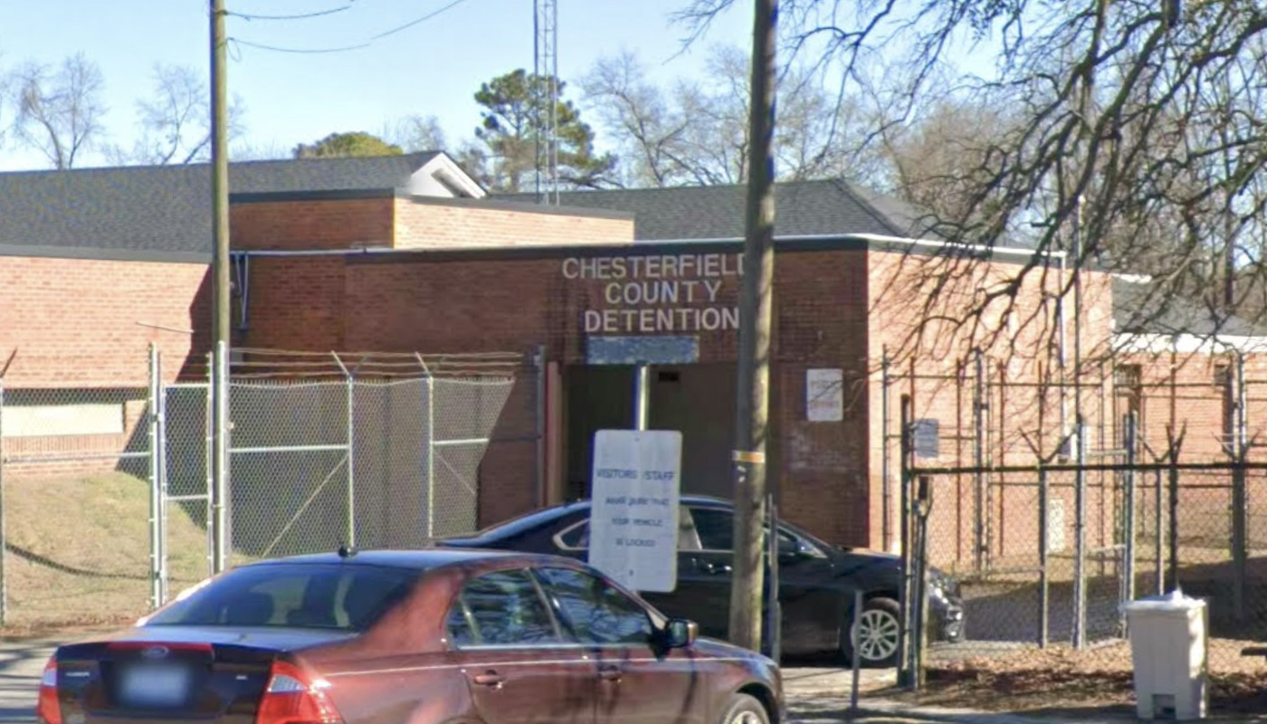 The Chesterfield County Detention Center.