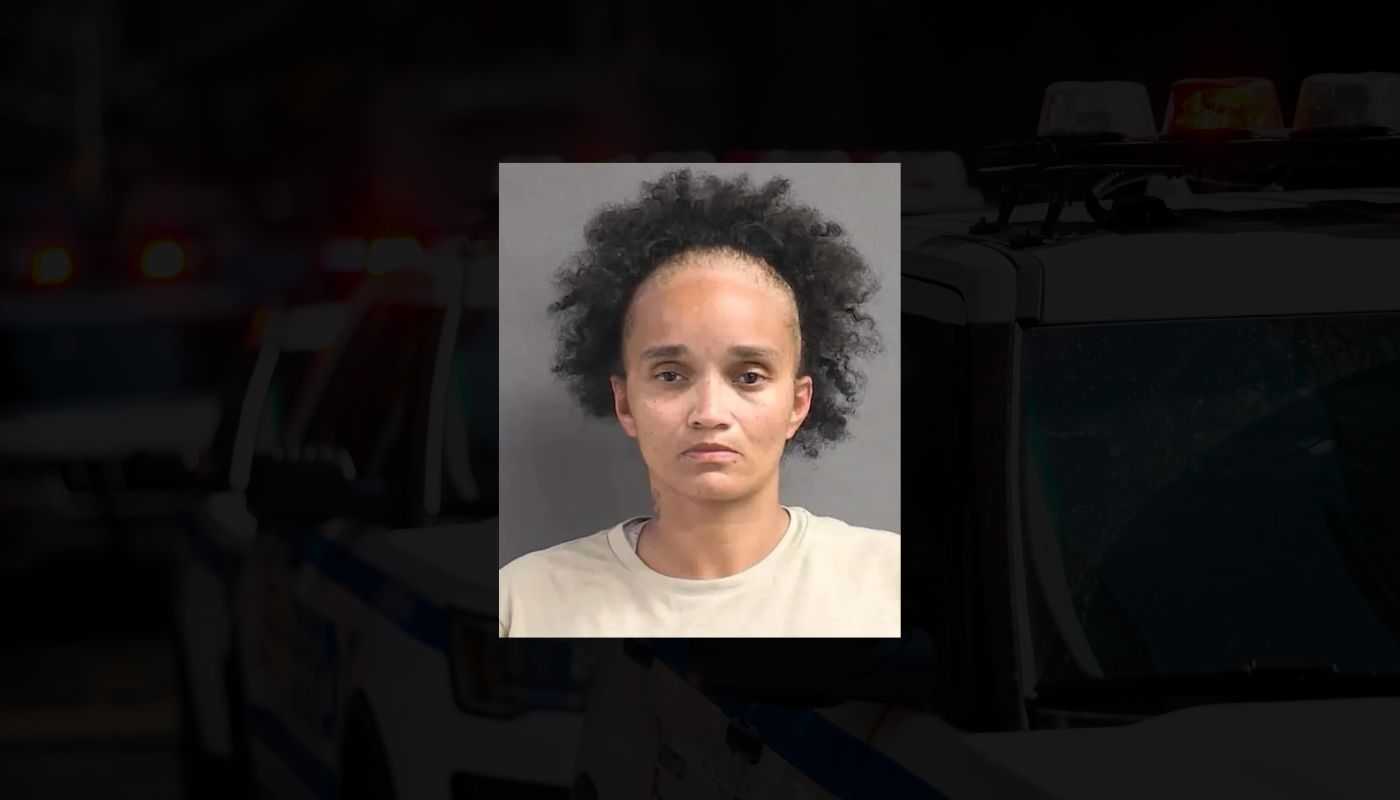 Tameka Hall's mugshot.