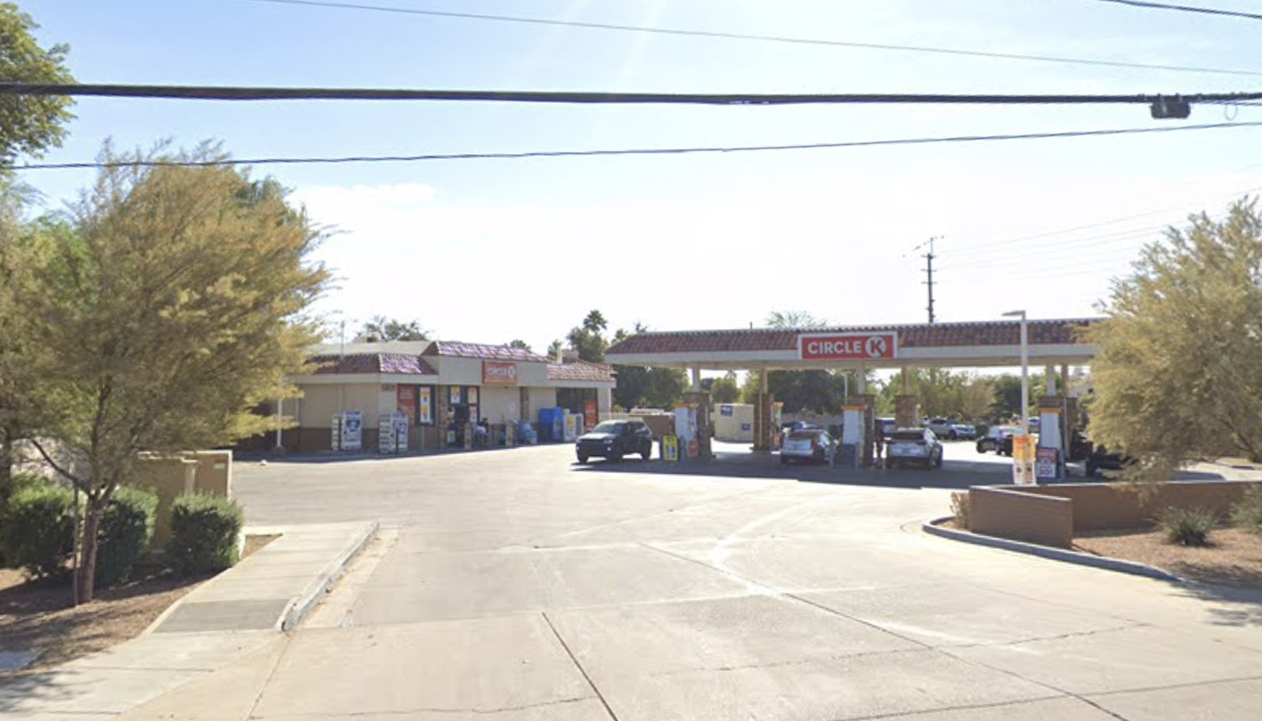 The Circle K located at 5601 E. Bell Road, Phoenix, Arizona.
