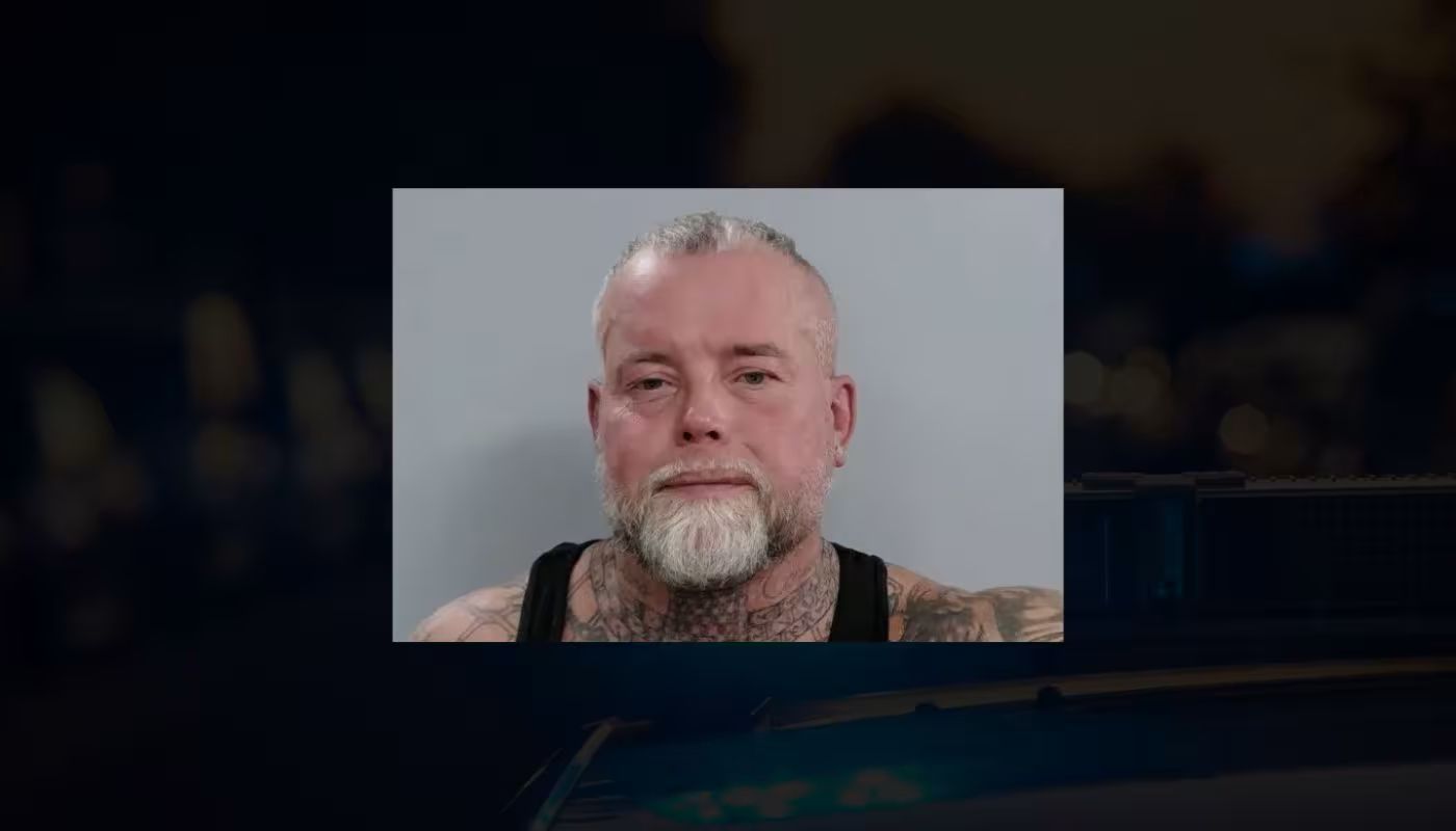 James Farthing's mugshot from the Fayette County Detention Center.