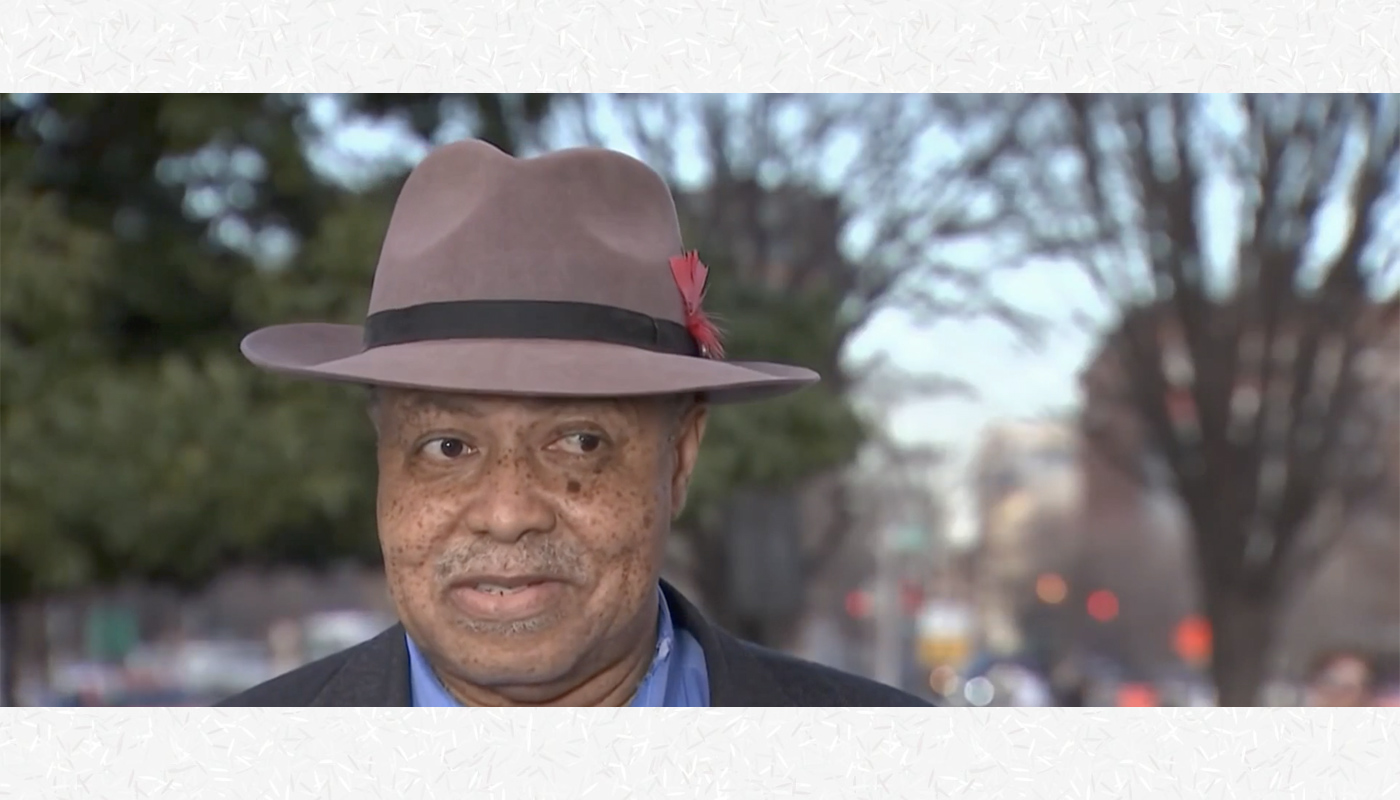 John Cheeks, from the District of Columbia.
